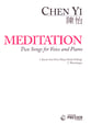 Meditation Vocal Solo & Collections sheet music cover